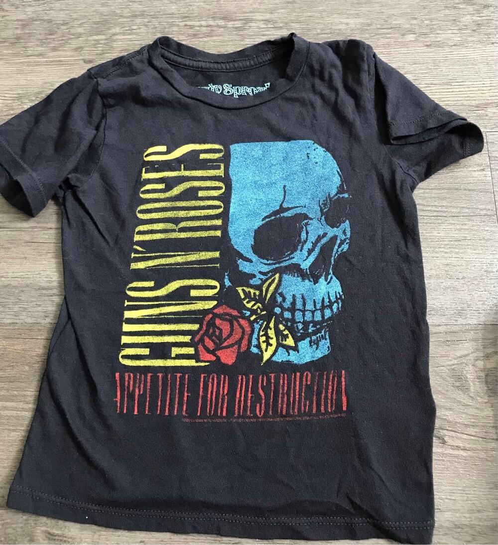 Band - Rowdy Sprout Guns N’ Roses Appetite for Destruction Tee Size 18-24mo